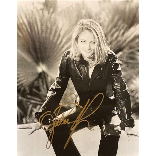 Silence of The Lambs Jodie Foster Signed Photo