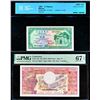 Image 1 : AFRICA & MACAU - Lot of 3 uncirculated banknotes