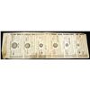 Image 1 : CANADA - 6 "Billet de change" uncut Pointe Claire 1837