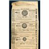 Image 2 : CANADA - 6 "Billet de change" uncut Pointe Claire 1837