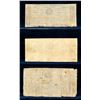 Image 2 : CANADA - Set of 3 merchant scripts Distillerie Saint Denis 10 sous 1837