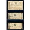 Image 1 : CANADA - Set of 3 merchant scripts Distillerie Saint Denis 15 sous 1837