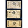 Image 1 : CANADA - Set of 4 merchant scripts Distillerie Saint Denis 1 ecu 1837
