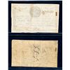 Image 2 : CANADA - Set of 2 merchant scripts Rivier du Chaine 1837