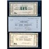 Image 1 : CANADA - Set of 3 merchant scripts Petit Saguenay 6 chellins, 6 sous 1850 and 1851