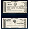 Image 1 : CANADA - Rigaud series of 2 12 and 15 cent exchange notes 1837 UNC