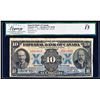 Image 3 : IMPERIAL BANK OF CANADA - $10 1923 Toronto - Legacy F-12