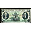 Image 1 : THE ROYAL BANK OF CANADA - $5 1913 - BCS F-12