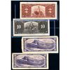 Image 2 : CANADA - Lot of 4 banknotes 1937-1954 VG-EF