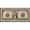 Image 1 : COSTA RICA - Banco international 2 Colones Mona Lisa 1936 - Choice VF-35