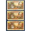 Image 2 : FRENCH ANTILLES - Lot of 5 x 10 francs VG