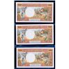 Image 2 : FRENCH DEPENDENCIES - 5 banknotes (3 x 1000F, 1 x 100F 100F Pacific Franc), 100F West African States