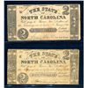 Image 3 : USA - Lot of 5 North Carolina Banknotes