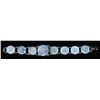 Image 2 : CANADA - Silver bracelet composed of 8 Canadian coins transformed into Love-Token