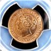 Image 2 : CANADA - 1 cent 1858 Key-date Specimen - PCGS SP-64RB