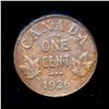 Image 2 : CANADA - Lot of 5 certified coins 1 cent 1922-1949 F-VF