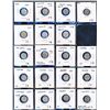 Image 2 : CANADA - Collection of 139 5Â¢ coins 1858-2024