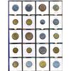 Image 2 : MONACO - Selection of 20 different coins 1924-2000