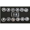 Image 2 : CANADA - Vancouver 2010 Olympic Set in Sterling Silver