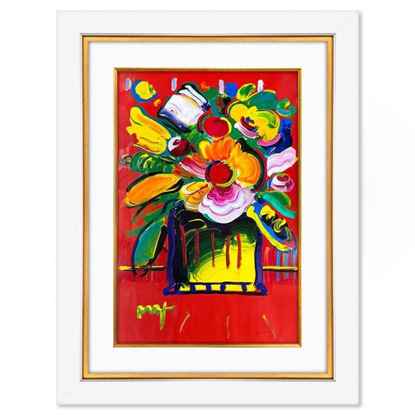 Abstract Flower by Peter Max