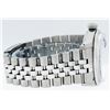 Image 3 : Rolex Mens Stainless Steel 36MM Slate Grey Diamond Datejust Wristwatch