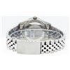 Image 5 : Rolex Mens Stainless Steel 36MM Slate Grey Diamond Datejust Wristwatch