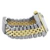 Image 5 : Rolex Mens Two Tone Gold And Steel Champagne Index Datejust Wristwatch 36MM