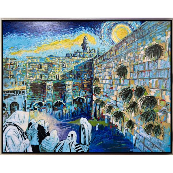 Sunup over Jerusalem by Yuval Wolfson