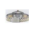 Image 6 : Rolex Mens 2T Yellow Gold And Steel Blue Index Fluted Bezel Datejust Wristwatch