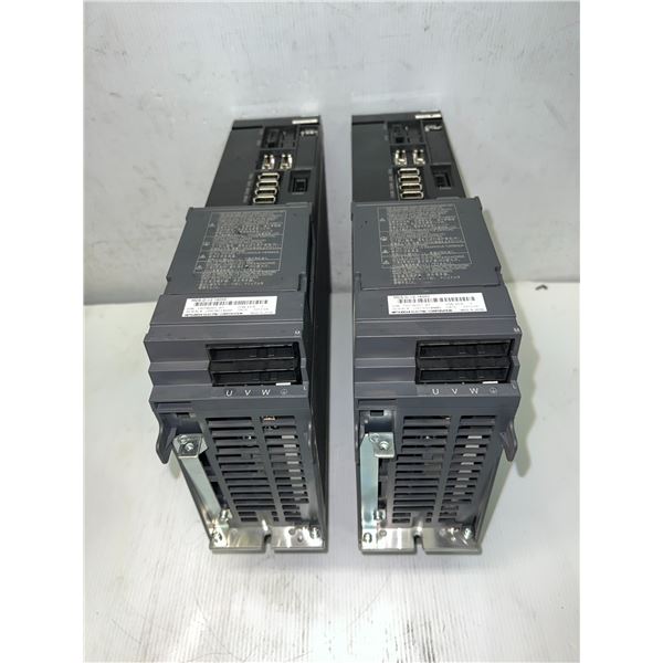 (2) Mitsubishi #MDS-D-V2-16080 Servo Drive Units