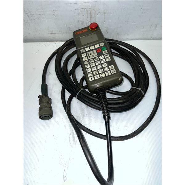 Mazak #7780003000B-02 Teaching Box - Removed from a Mazak SQT15MS