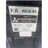 Image 3 : Mitsubishi #HA-80CB-SS Servo Motor with Encoder #H25Y-SB-5000 M2/C2-ABZC-LED-SM22