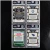 Image 2 : Set of (4) NFL QB Cards - Bagent, Richardson, Levis & Lawrence - PSA Graded