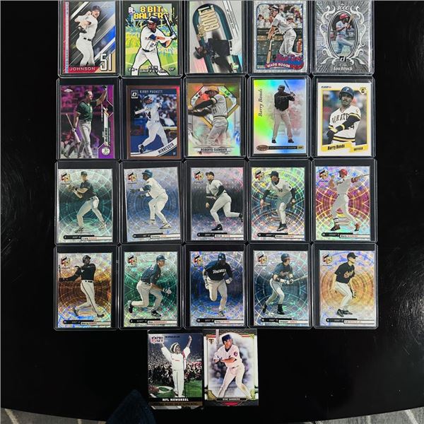 Assorted Set of Modern Baseball Cards - Stars, Inserts & Refractors