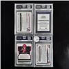 Image 2 : Set of (4) Modern Baseball Prospect Cards - PSA Graded Refractors & Autographs