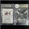 Image 2 : Set of (2) Beckett Graded Autograph Cards - Quinn Ewers & Kenny Pickett