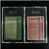 Image 2 : Set of (2) Johnny Bench Topps Cards - SGC Graded