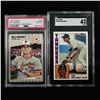 Image 1 : 1984 Topps Don Mattingly RC & 1989 Fleer Bill Ripken Error - SGC & PSA Graded