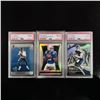 Image 1 : Set of (3) 2023 Select Rookie QB Cards - All PSA 8 Graded