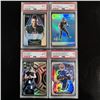 Image 1 : Set of (4) Rookie Football Cards - Bijan Robinson, Will Levis & Anthony Richards
