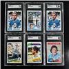 Image 1 : Assorted Set of George Brett Baseball Cards - SGC Graded