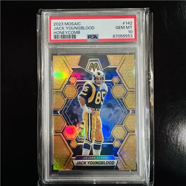 2023 Mosaic Jack Youngblood - Honeycomb Parallel (PSA 10)