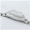 Image 5 : Rolex Ladies Quickset Stainless Steel Silver Diamond Bezel Datejust Wristwatch