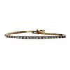 Image 1 : 3.88 ctw Diamond Tennis Bracelet - 14KT White Gold