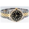 Image 4 : Rolex Mens Two Tone Black Diamond String Lugs And Sapphire Datejust Wristwatch
