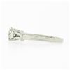 Image 8 : Tiffany & Co. Palladium 0.67 ctw GIA Diamond Solitaire Open Sides Engagement Rin
