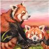 Image 2 : Red Panda Mother And Cub by Katon Original