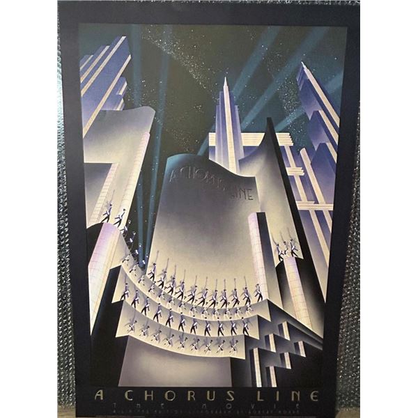 A Chorus Line poster by Robert Hoppe
