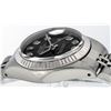 Image 9 : Rolex Ladies Quickset Stainless Steel Black Diamond 26MM Datejust Wristwatch