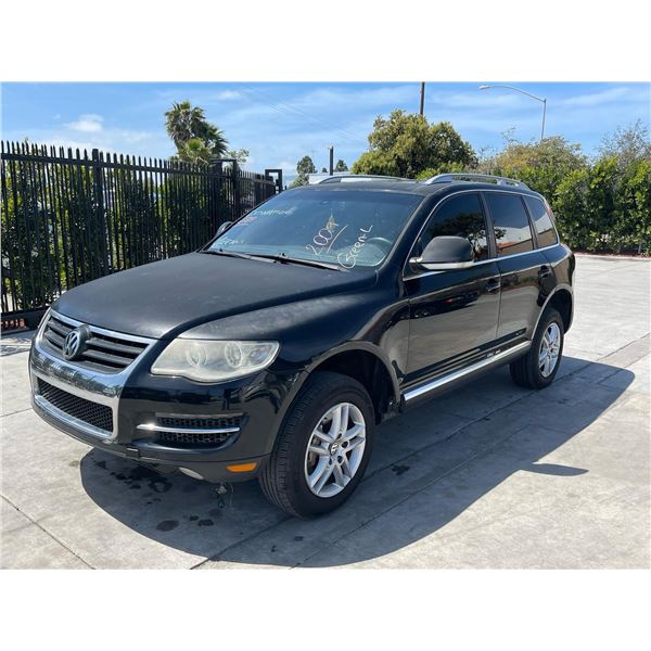 VOLK TOUAREG 2009 SALV-CERT- DON